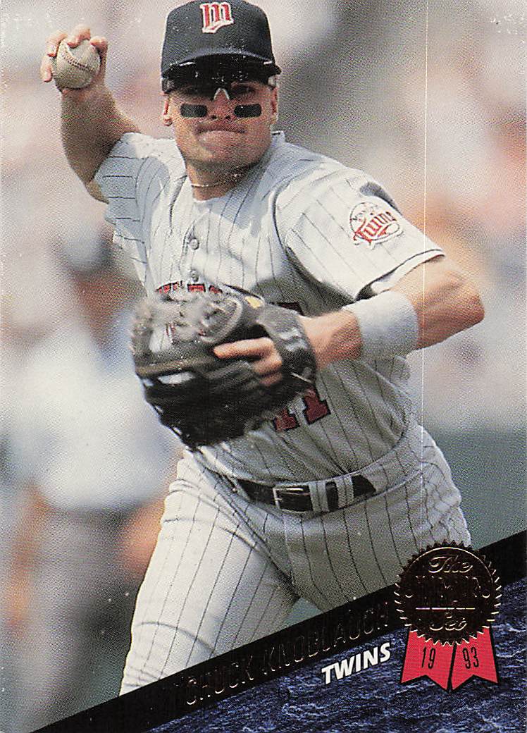 1993 Leaf Baseball Chuck Knoblauch #98
