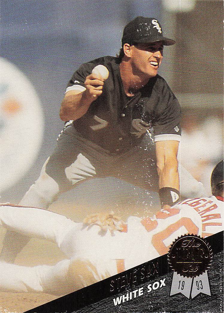 1993 Leaf Baseball Steve Sax #107