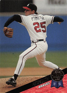 1993 Leaf Baseball Pete Smith #214