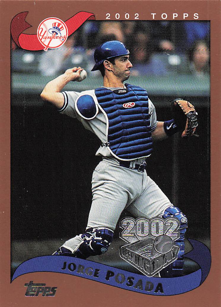 2002 Topps Opening Day Baseball Jorge Posada #20