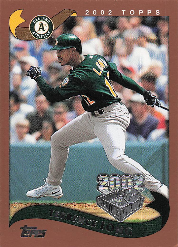 2002 Topps Opening Day Baseball Terrence Long #24