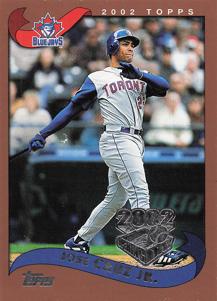 2002 Topps Opening Day Baseball Jose Cruz Jr. #36