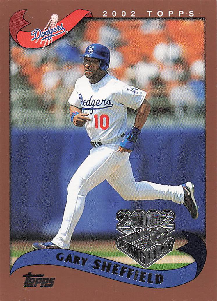 2002 Topps Opening Day Baseball Gary Sheffield #88