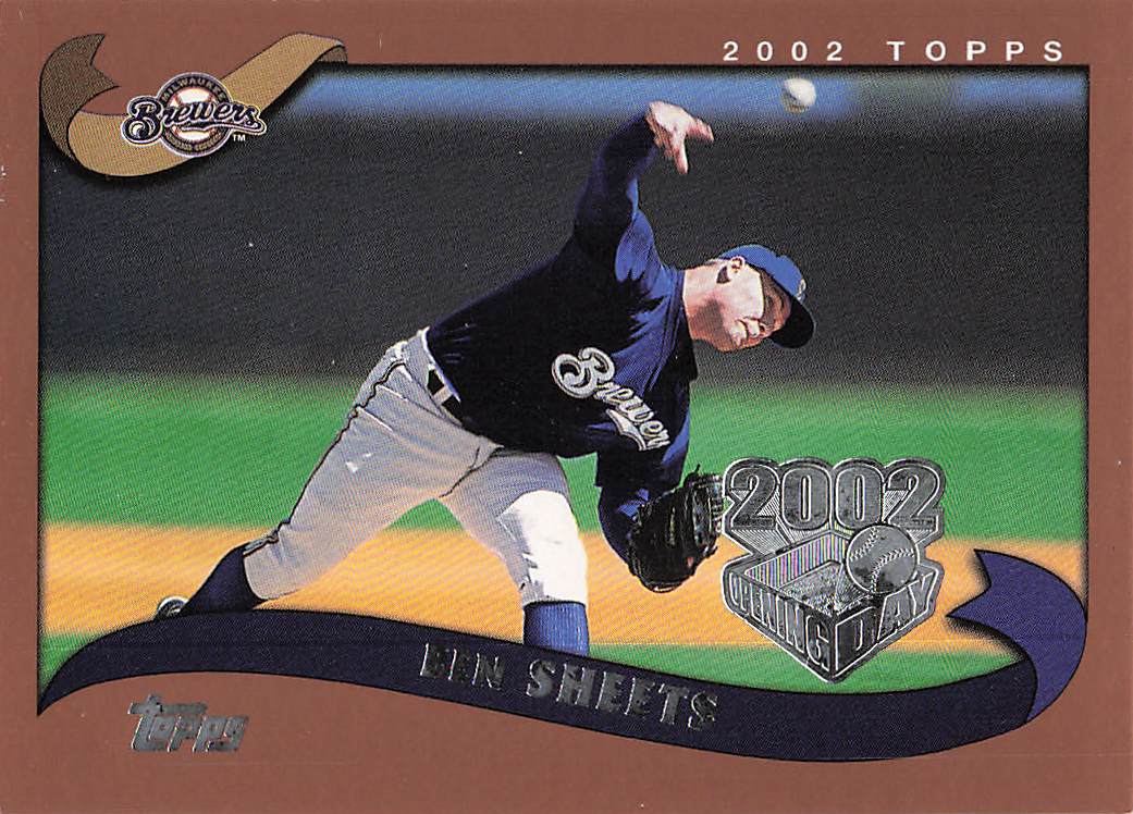2002 Topps Opening Day Baseball Ben Sheets #123