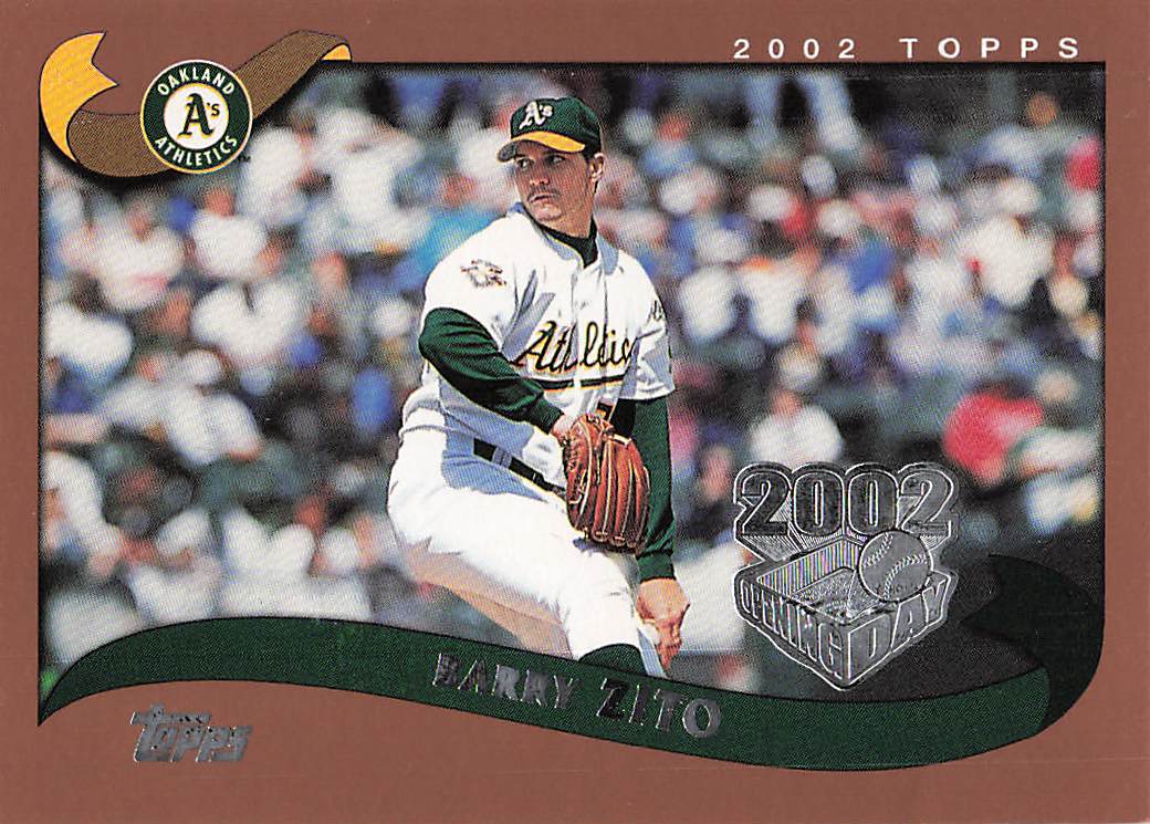 2002 Topps Opening Day Baseball Barry Zito #132