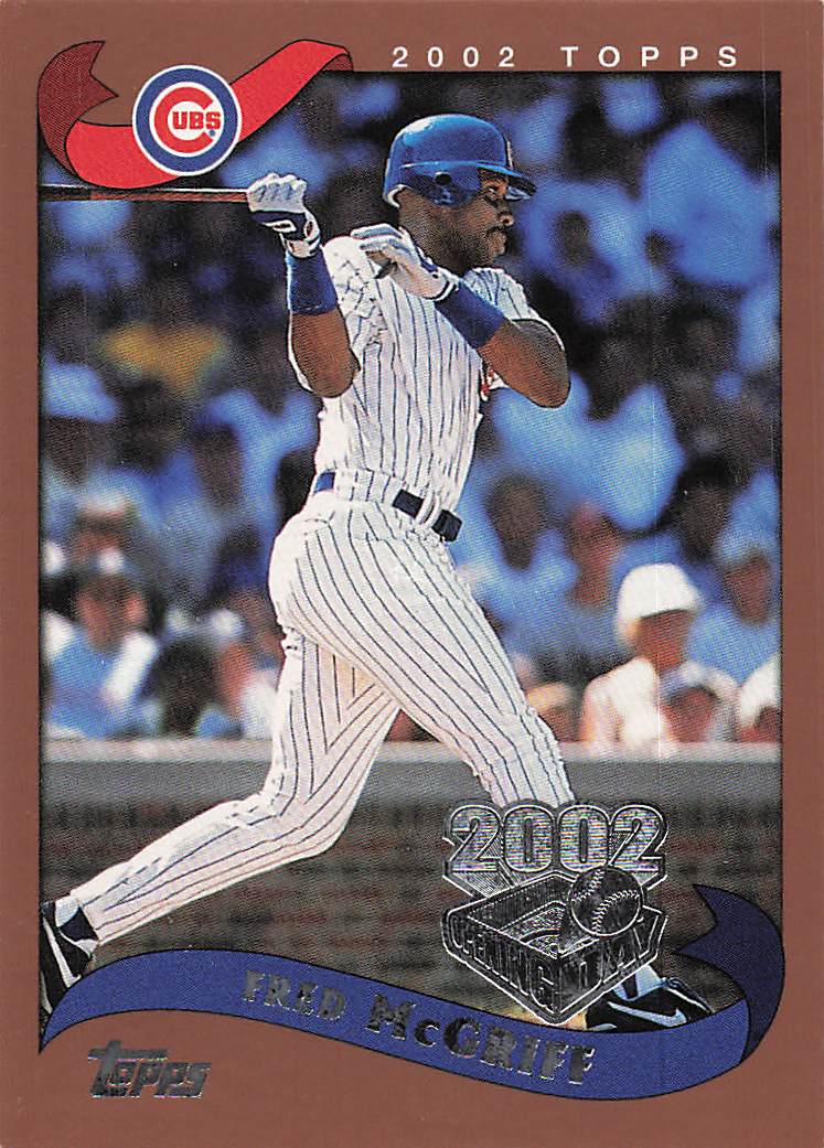 2002 Topps Opening Day Baseball Fred McGriff #139