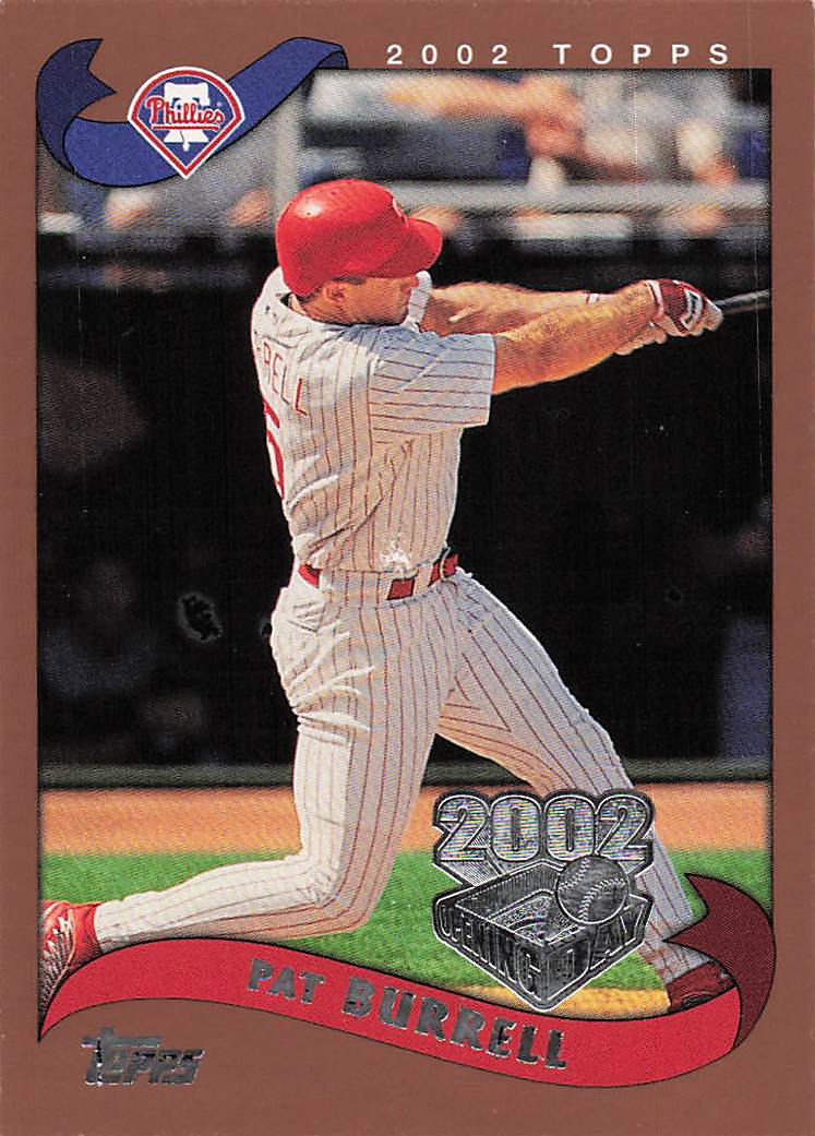 2002 Topps Opening Day Baseball Pat Burrell #145