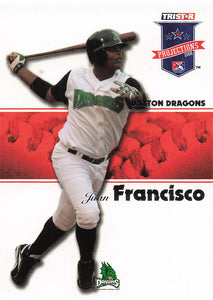 2008 TriStar PROjections Baseball Juan Francisco #29