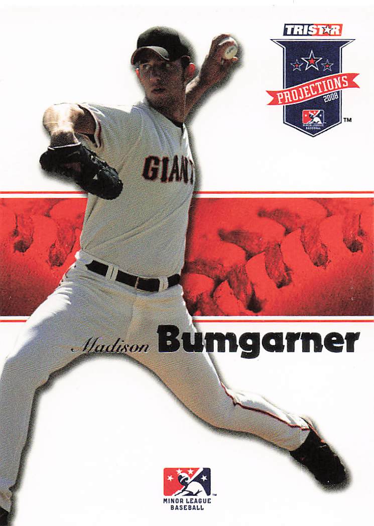 2008 TriStar PROjections Baseball Madison Bumgarner #73