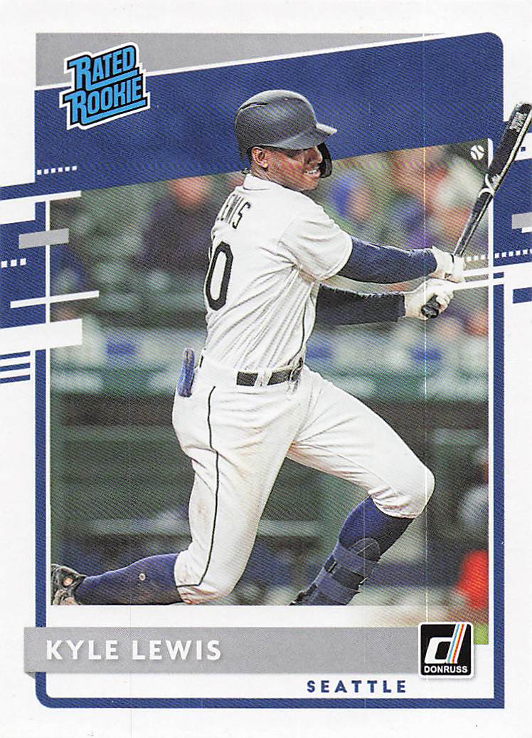 2020 Donruss Baseball Kyle Lewis #56 Rookie