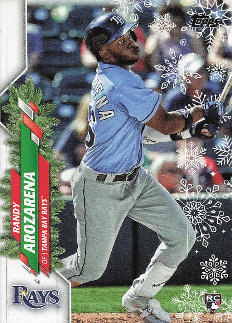 2020 Topps Holiday Baseball Randy Arozarena #HW54 Rookie