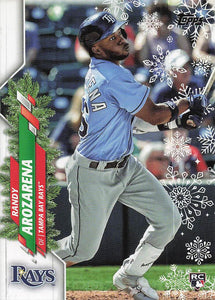 2020 Topps Holiday Baseball Randy Arozarena #HW54 Rookie