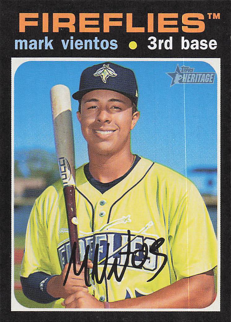 2020 Topps Heritage Minor League Baseball Mark Vientos #60