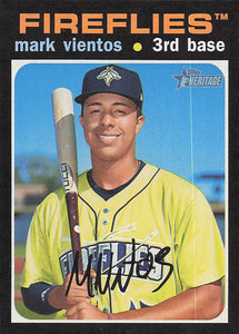2020 Topps Heritage Minor League Baseball Mark Vientos #60