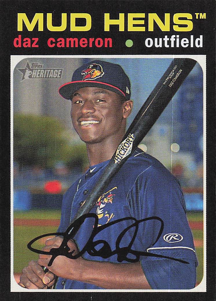 2020 Topps Heritage Minor League Baseball Daz Cameron #100