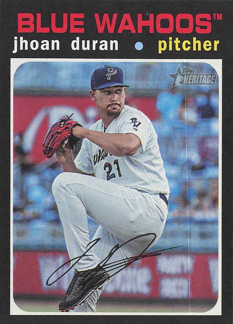2020 Topps Heritage Minor League Baseball Jhoan Duran #134