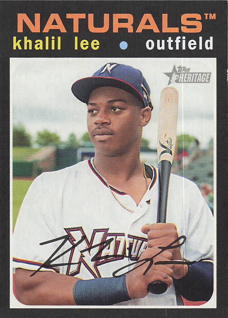 2020 Topps Heritage Minor League Baseball Khalil Lee #148