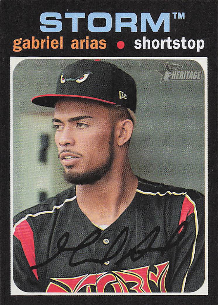 2020 Topps Heritage Minor League Baseball Gabriel Arias #176