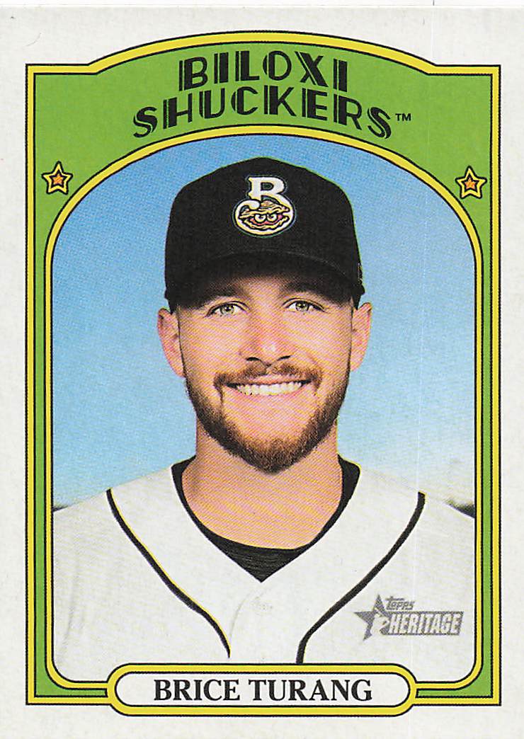 2021 Topps Heritage Minor League Baseball Brice Turang #18