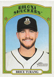 2021 Topps Heritage Minor League Baseball Brice Turang #18