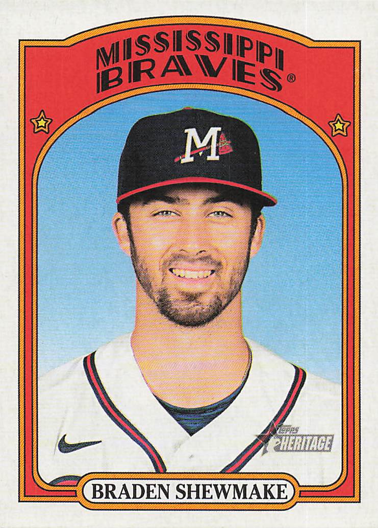 2021 Topps Heritage Minor League Baseball Braden Shewmake #108