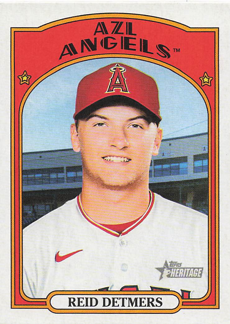 2021 Topps Heritage Minor League Baseball Reid Detmers #126