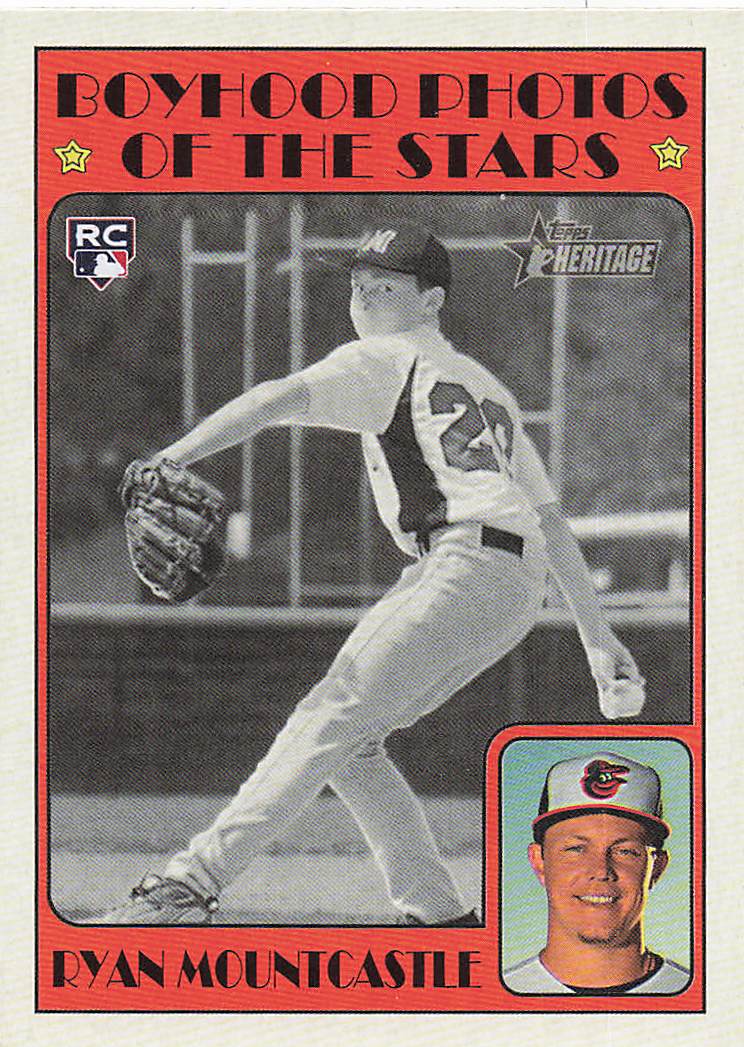 2021 Topps Heritage Baseball Ryan Mountcastle #149