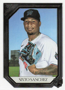 2021 Topps Gallery Baseball Sixto Sanchez #35 Rookie