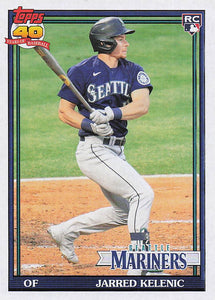 2021 Topps Archives Baseball Jarred Kelenic #191 Rookie