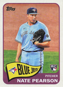 2021 Topps Baseball 1965 Topps Redux Nate Pearson #T65-48