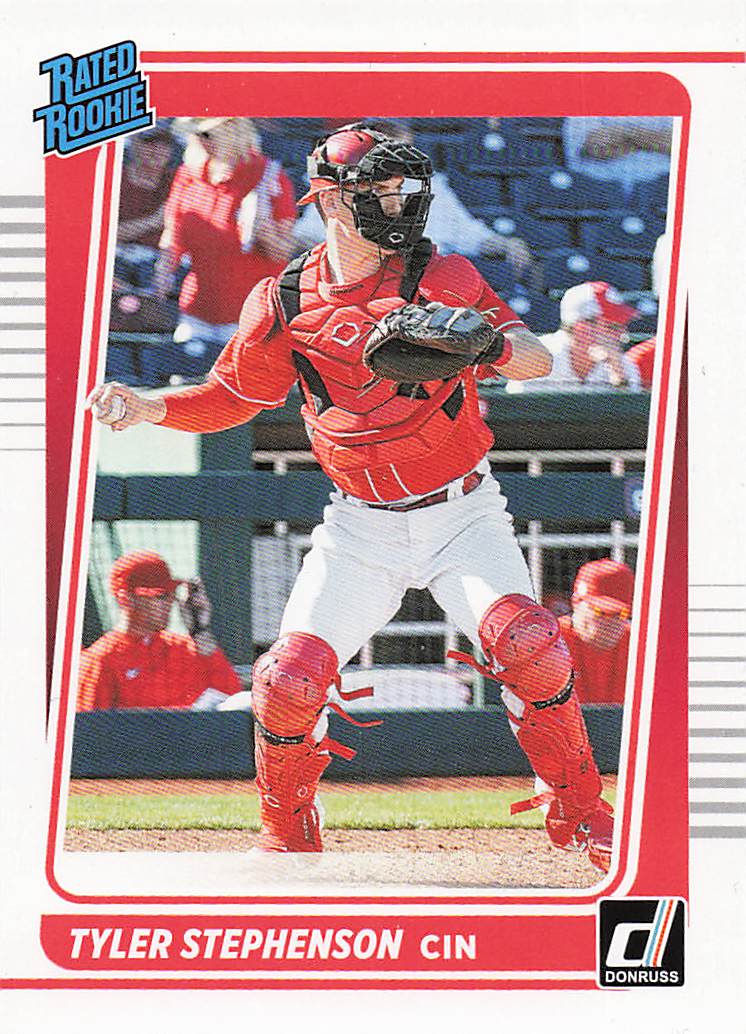 2021 Donruss Baseball Liberty Tyler Stephenson #57 Rookie