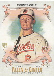 2021 Topps Allen & Ginter Baseball Ryan Mountcastle #12 Rookie