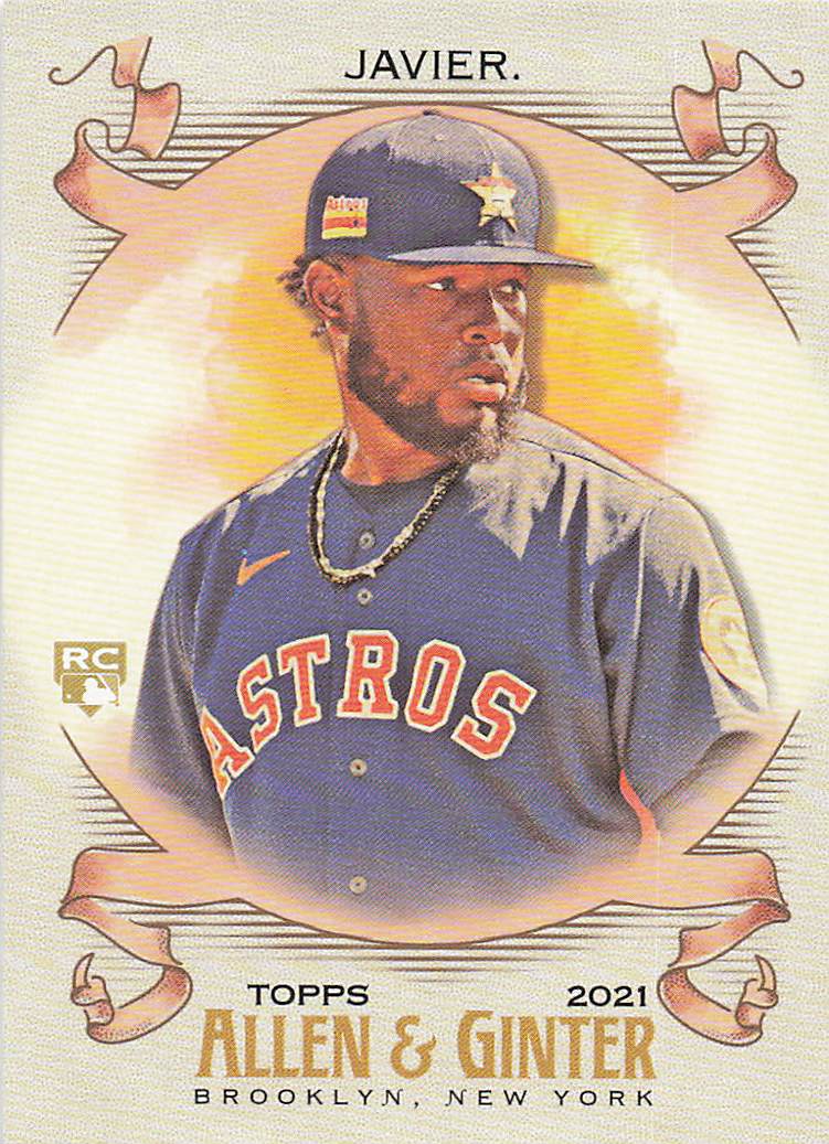 2021 Topps Allen & Ginter Baseball Cristian Javier #266 Rookie