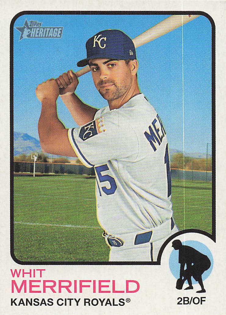 2022 Topps Heritage Baseball Whit Merrifield #89