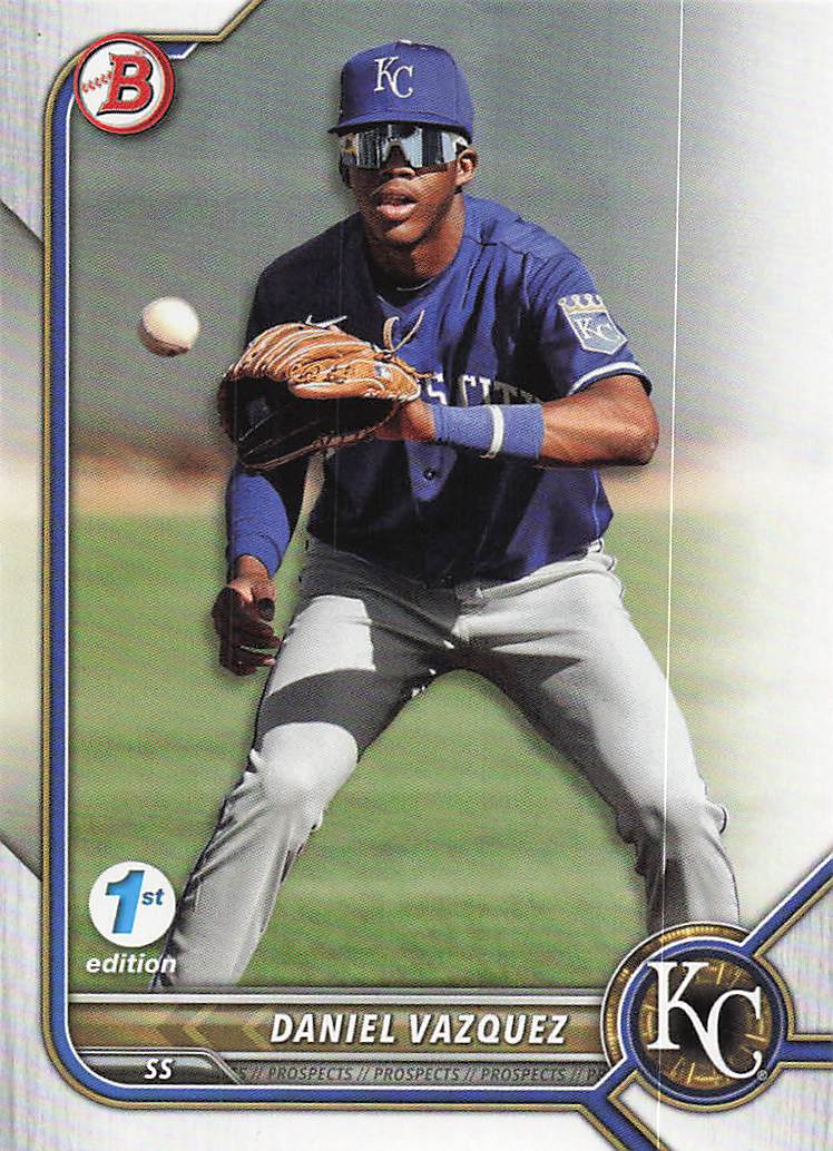 2022 Bowman Draft 1st Edition Baseball Daniel Vazquez #BD-74
