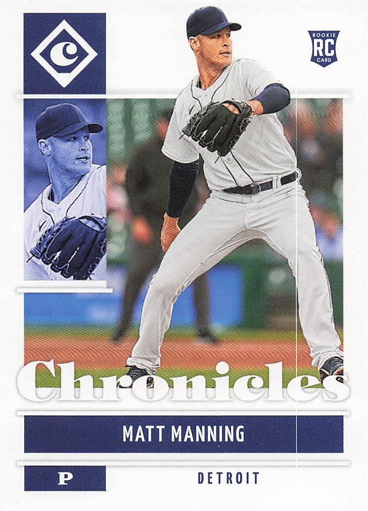 2022 Panini Chronicles Baseball Matt Manning #7 Rookie