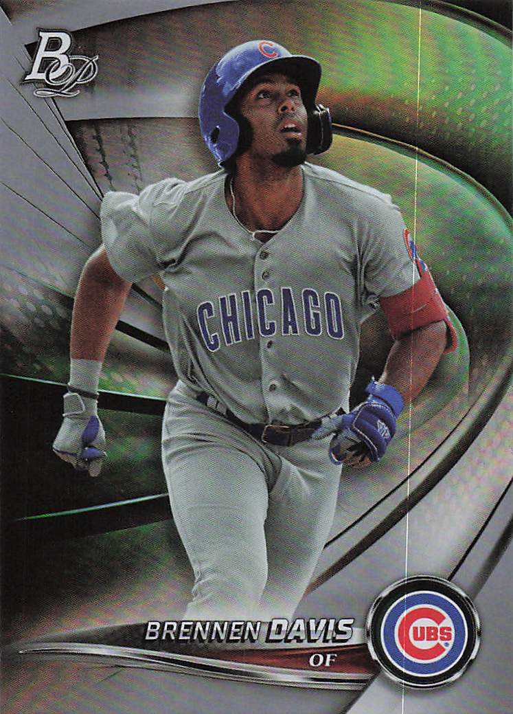 2022 Bowman Platinum Baseball Top Prospects Brennen Davis #TOP-42