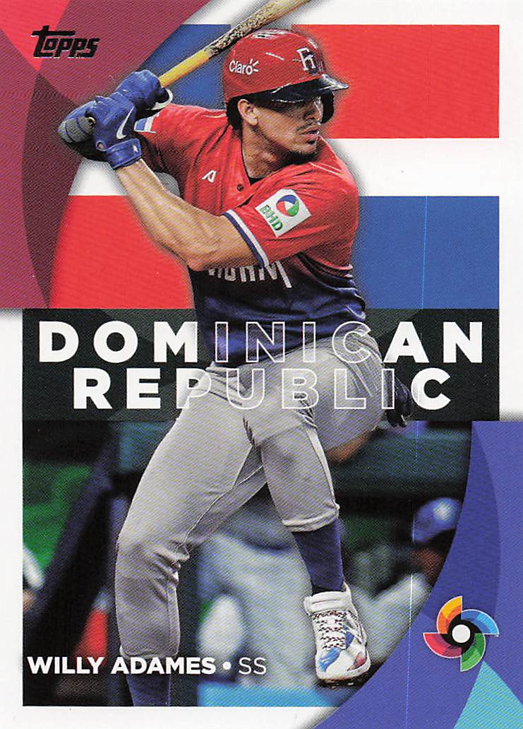 2023 Topps Baseball 2023 World Baseball Classic Stars Willy Adames #WBC-42