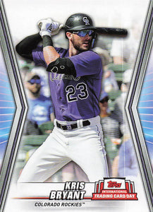 2023 Topps International Trading Card Day Baseball Kris Bryant #NTCD-B5
