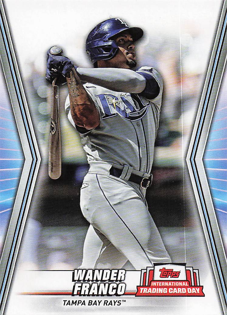 2023 Topps International Trading Card Day Baseball Wander Franco #NTCD-B27
