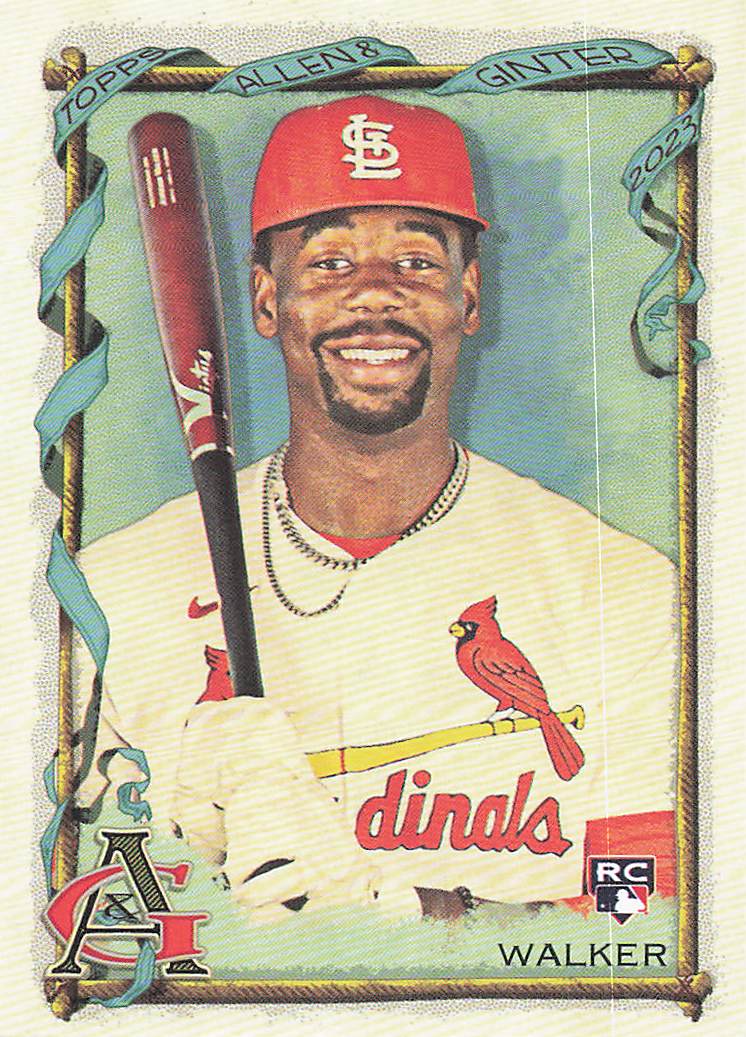 2023 Topps Allen & Ginter Baseball Jordan Walker #240 Rookie