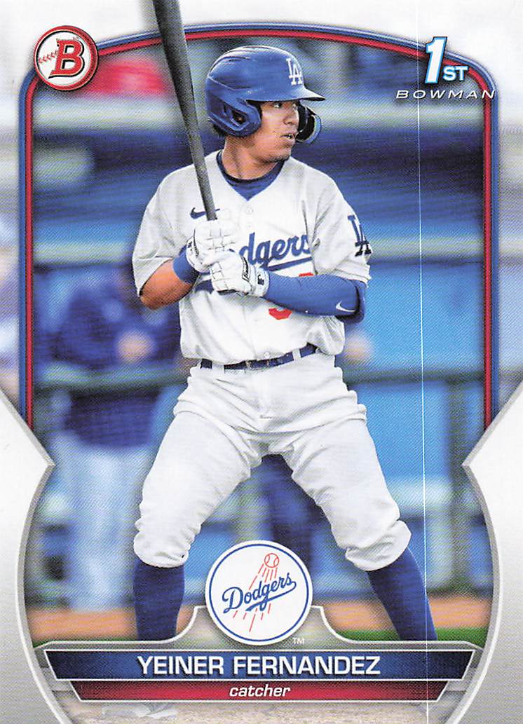 2023 Bowman Baseball Yeiner Fernandez #BP-138