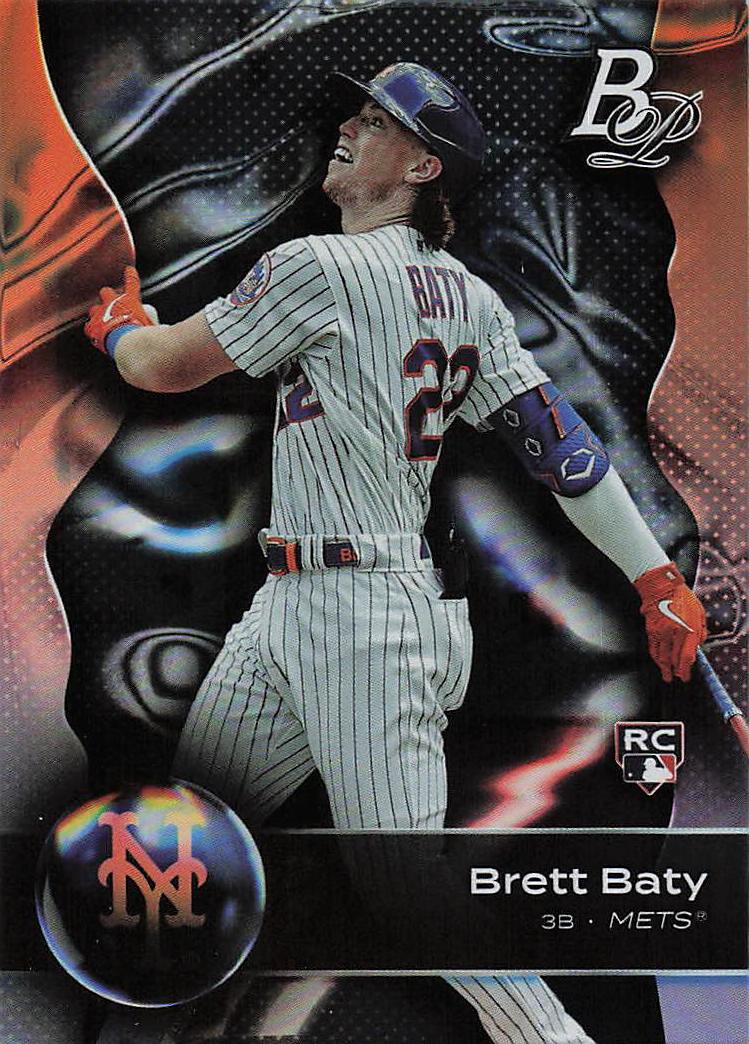 2023 Bowman Platinum Baseball Brett Baty #58 Rookie