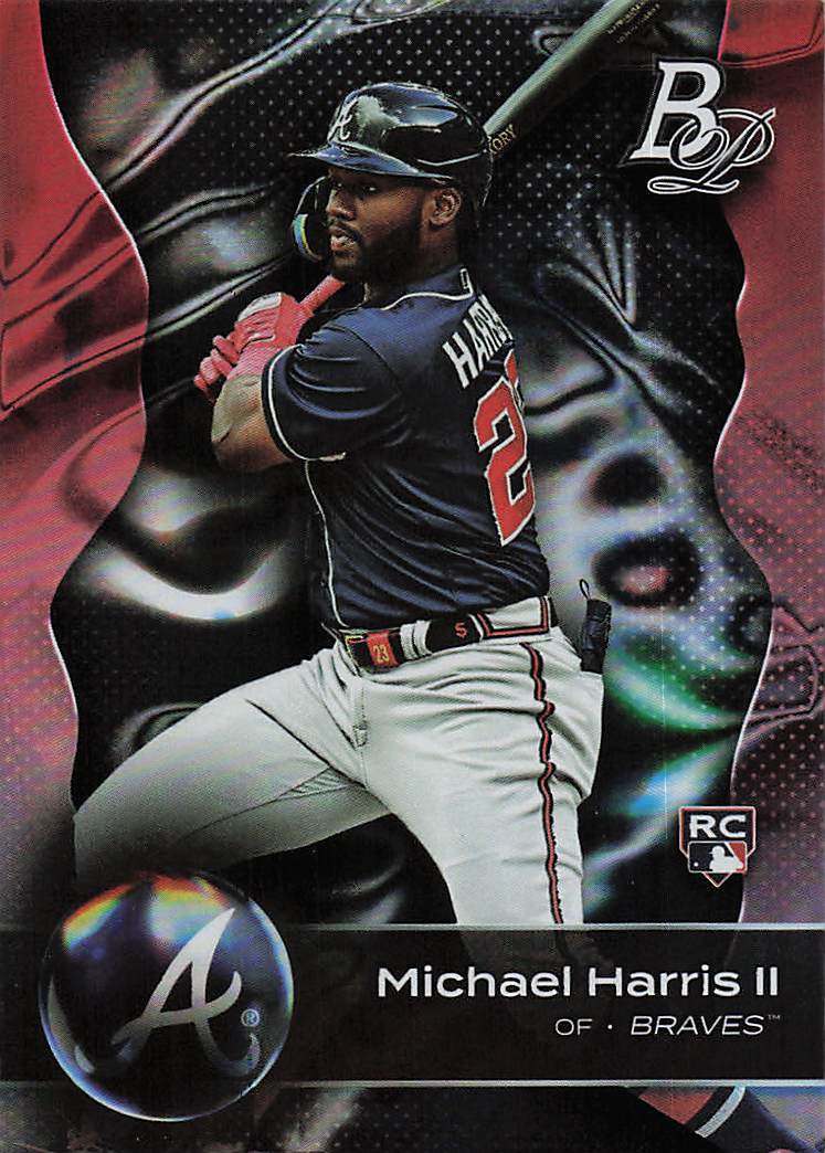 2023 Bowman Platinum Baseball Michael Harris II #92 Rookie