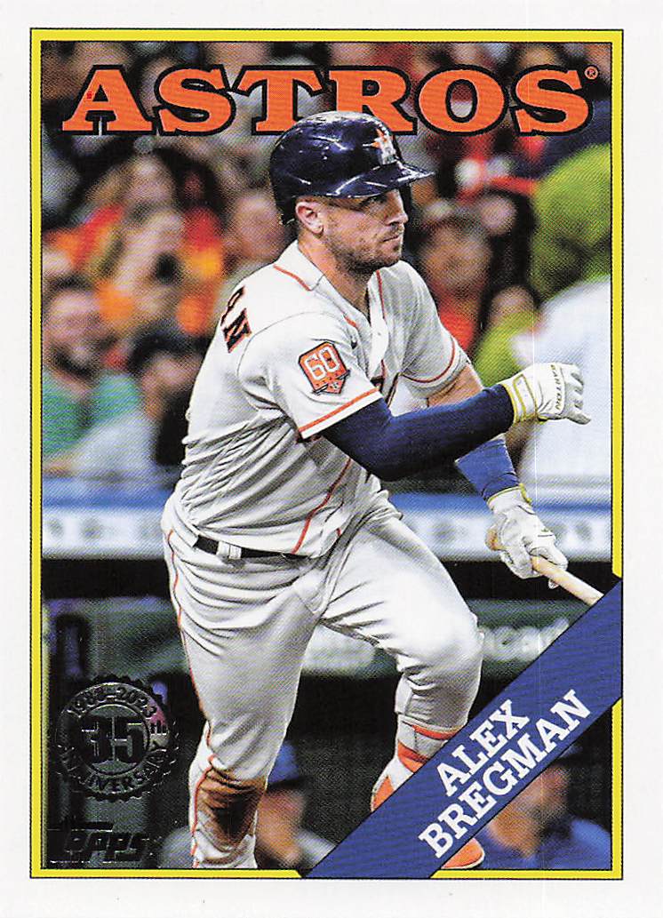 2023 Topps Baseball 1988 Topps Baseball Alex Bregman #T88-58