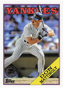 2023 Topps Baseball 1988 Topps Baseball Don Mattingly #T88-72
