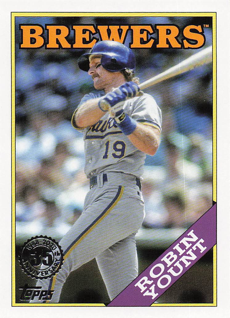 2023 Topps Baseball 1988 Topps Baseball Robin Yount #T88-78