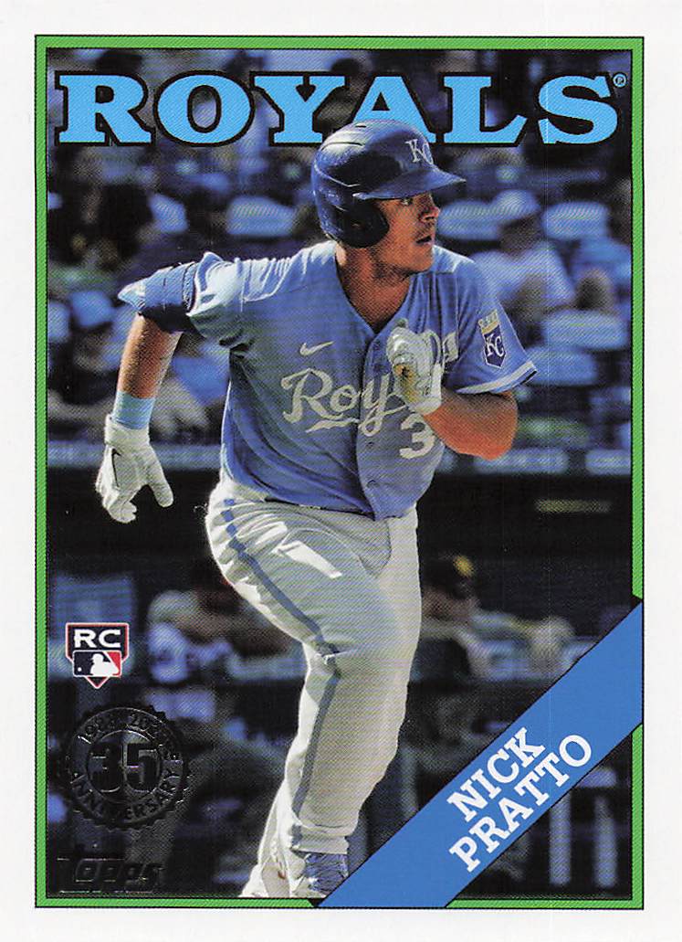 2023 Topps Baseball 1988 Topps Baseball Nick Pratto #2T88-25