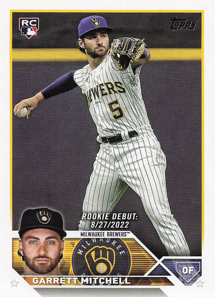 2023 Topps Update Baseball Garrett Mitchell #US148