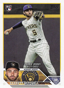 2023 Topps Update Baseball Garrett Mitchell #US148
